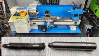 VEVOR Mini Metal Lathe 7" x 14" Unboxing First Project Punch