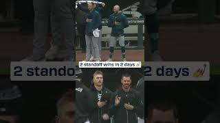 national anthem standoffs two days in a row? incredible content