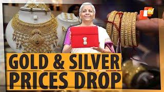 Budget 2024: Gold & Silver Prices Drop Sharply As Govt Slashes Custom Duty By 6%