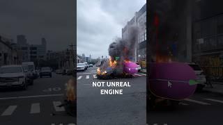 Car Fire in Unreal Engine? Myth busted. #unrealengine #embergen #vfx #cgi