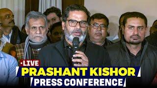 LIVE: Prashant Kishor Press Conference | future plan | BPSC Protest | BPSC Exam row | Patna