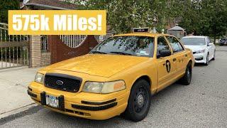 My Highest Mileage Car Yet- 2011 Crown Victoria NYC Taxi LWB With Over Half A Million Miles!