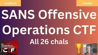 SANS Offensive Operations CTF 2024 Challenge Writeups