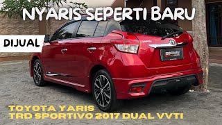 DIJUAL TOYOTA YARIS TRD SPORTIVO 2017 dual vvti NYARIS SEPERTI BARU