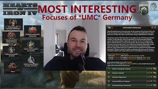 MOST INTERESTING FOCUSES of *UMC* Germany | HoI4