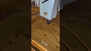 Cnc bed carving #shorts #wood #video #trending #viral #viralvideo #cnc #woodscraft #short #design