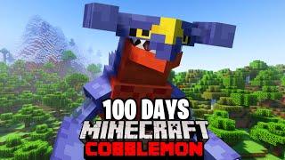 I Spent 100 DAYS in the NEW POKÉMON Minecraft Mod Against my Rival! (Duos Cobblemon)