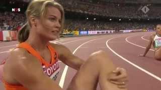 Dafne Schippers wins gold on the 200 meters in Bejing 2015 (HD upload).