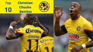 Top 10 mejores goles del Chucho Benítez con el Club América.