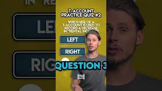 T-Accounts Practice Quiz 2