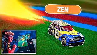 BEST OF ZEN IN RLCS ! ROCKET LEAGUE RLCS BEST PLAYS