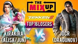 Kirakira (Alisa/Jun) VS. JDCR (Dragunov)  TWT - The MIXUP 2024 - Tekken 8 - Top 16 Losers