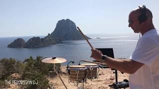 David H 'The Percussion DJ' Live at Es Vedrà, Ibiza.