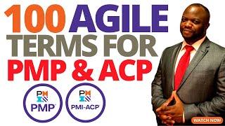 100 AGILE Terms for PMP Success 2023 