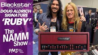 Doug Aldrich's NEW Signature Blackstar Amp! - The DA-100 'Ruby' - NAMM 2025