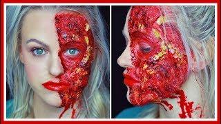 EXPOSED MUSCLES | HALLOWEEN SFX GORE TUTORIAL
