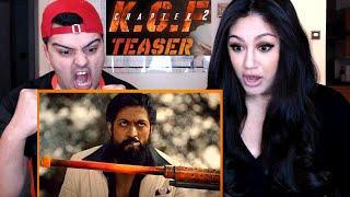 KGF Chapter 2 TEASER | Yash | Sanjay Dutt | Raveena Tandon | Srinidhi Shetty | REACTION!! #KGF2