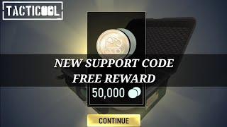 Tacticool: NEW SUPPORT CODE - FREE REWARDS ! Check It Out ! 2024