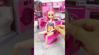 Satisfying With Unboxing Doll Set Toys, ASMR Video #shorts