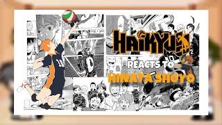 Haikyuu characters reacts to Hinata Shoyo|| WIP||  read descriptions