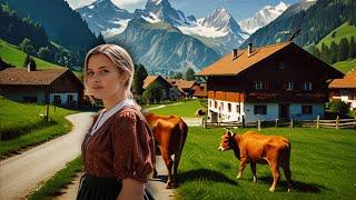 SWITZERLAND - LIVING ON A TRADITIONAL ️ SWISS FARM  . LIVING IN SWITZERLAND