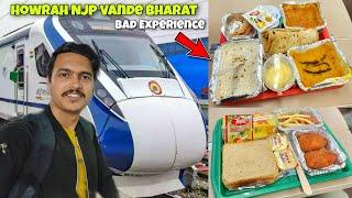 Howrah To Njp Vande Bharat Express | Njp Vande Bharat Food হতাশ  Kolkata Siliguri Vande Bharat