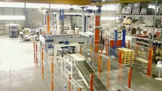 Complete packaging line for Salt - MF TECNO Packaging Systems.