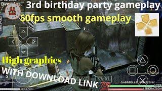 3rd Birthday party ppsspp 60fps gameplay