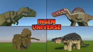 InGen Universe | RTX Addon Showcase | Minecraft Bedrock Edition