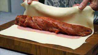This is how I cook pork tenderloin in puff pastry to please the family! Simple and delicious recipe