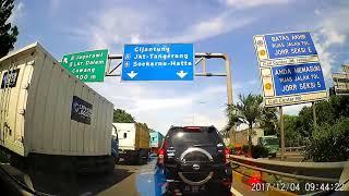 Kondisi tol JORR (Jakarta Outer Ring Road)