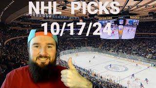 Free NHL Picks Today 10/17/24