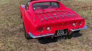 28 State Cars - 1972 Corvette C3 - Chrome Bumper