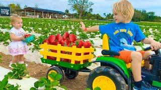 Chris und Alice in Bauernhofgeschichten für Kinder