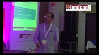 Dr. Mukesh Prasad present insights on Therapeutic Innovation in Osteoporosis at Dhanbad IAMICON 2016