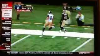 Sam Bradford runs Roman Harper Down