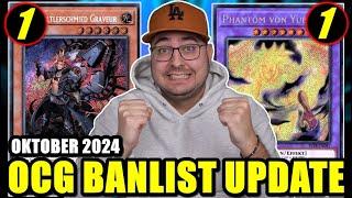 Yu-Gi-Oh! OCG BANLIST UPDATE! WÄRE DAS DIE LISTE DIE WIR GEBRAUCHT HÄTTEN?