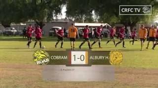 2016 AWFA - Rd 20 - Cobram Roar vs Albury Hotspurs