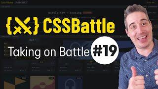 CSS Battle #19 - live coding challenge