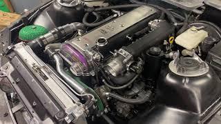 1jz vvti swapped BMW e36 first start!!!