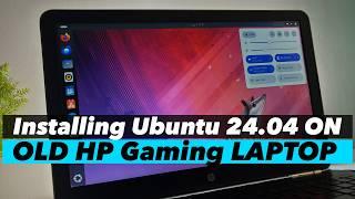 How TO Install Ubuntu 24.04 LTS on OLD HP Laptop