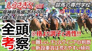 【しらさぎS2025】全頭考察 チェルヴィニアの取捨は馬券で工夫する 他
