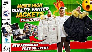 Men's High Quality Winter Jackets Price Hunt||Sneakers Point||Top Quality Outfits For Boys 2024