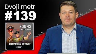 Dvojí metr #139: Předvolání za kritický názor na vládu. Válka o rozpočet pokračuje. Piráti řádí.