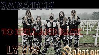 Sabaton to hell and back lyrics