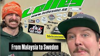 From Malaysia  to Sweden  on a old Africa twin 750. Interview with Shady ventures from Australia