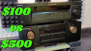 Budget vs Premium Stereo Receiver. (Not What I Expected, But Not Surprised)