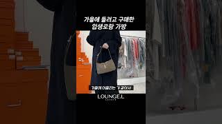 명품 전문가가 직접 구입한 입생로랑 가을명품백 #shorts