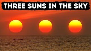 If You Saw Three Suns in the Sky, You're Not Mistaken