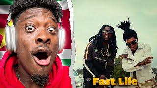 YoungBoss x Lil Young - Fast Life (Official videoclip)  REACTION